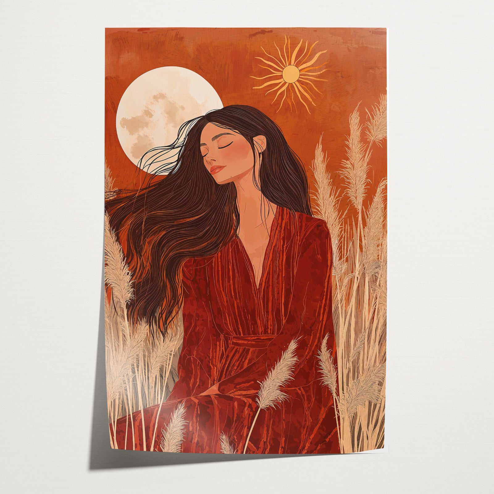 Ines · Papier-Poster staand-House of Posters-House of Posters