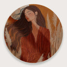 Ines · Plexiglas-Muurcirkel-House of Posters-House of Posters