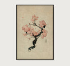 Japanse kersenbloesem · Artframe-Poster staand-House of Posters-House of Posters