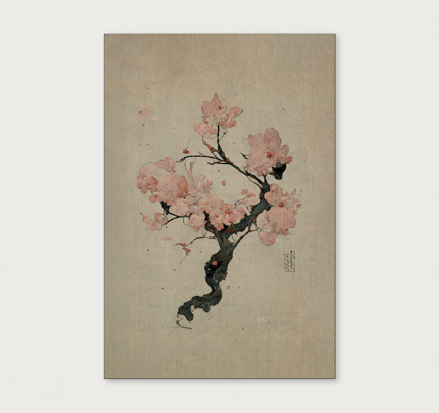 Japanse kersenbloesem-Poster staand-House of Posters-House of Posters