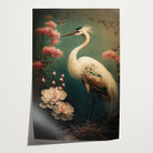 Japanse kraanvogel 2 · Papier-Poster staand-House of Posters-House of Posters