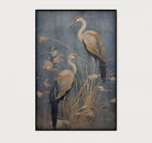 Japanse kraanvogels 3 | Akoestisch paneel 100x150 cm | Tweedekans-House of Posters-House of Posters