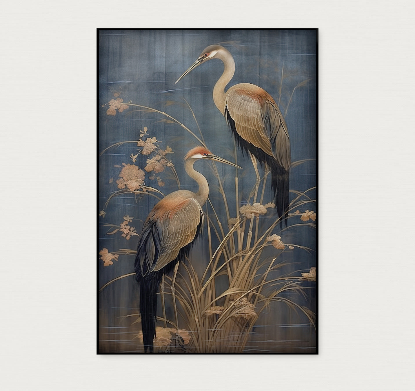 Japanse kraanvogels 3 · Artframe-Poster staand-House of Posters-House of Posters