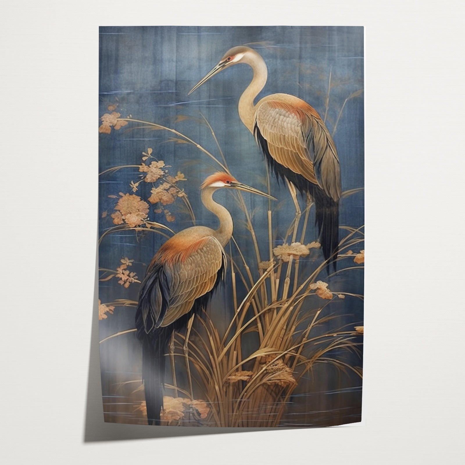 Japanse kraanvogels 3 · Papier-Poster staand-House of Posters-House of Posters