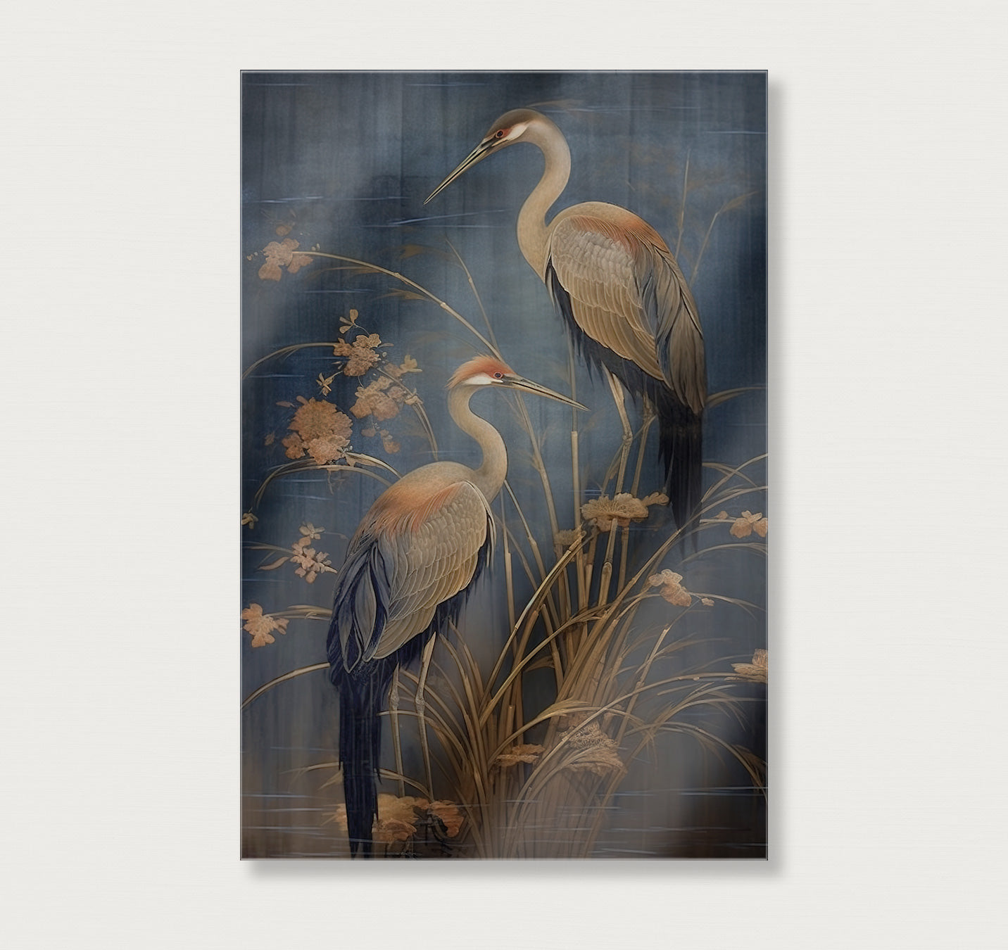 Japanse kraanvogels 3 · Plexiglas-Poster staand-House of Posters-House of Posters