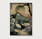 Japanse kraanvogels 4 · Plexiglas-Poster staand-House of Posters-House of Posters