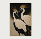 Japanse kraanvogels-Poster staand-House of Posters-House of Posters