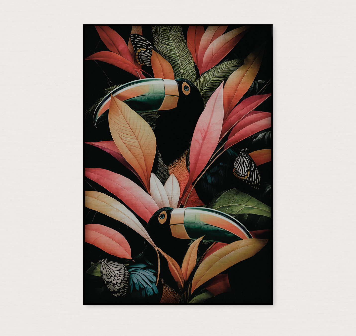 Jungle Toekans · Artframe-Poster staand-House of Posters-House of Posters