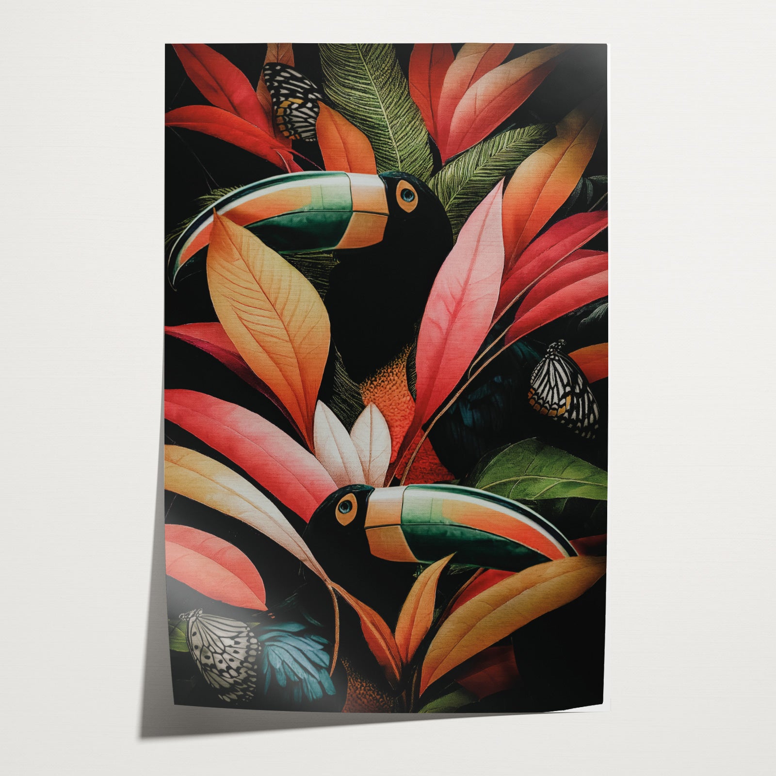 Jungle Toekans · Papier-Poster staand-House of Posters-House of Posters