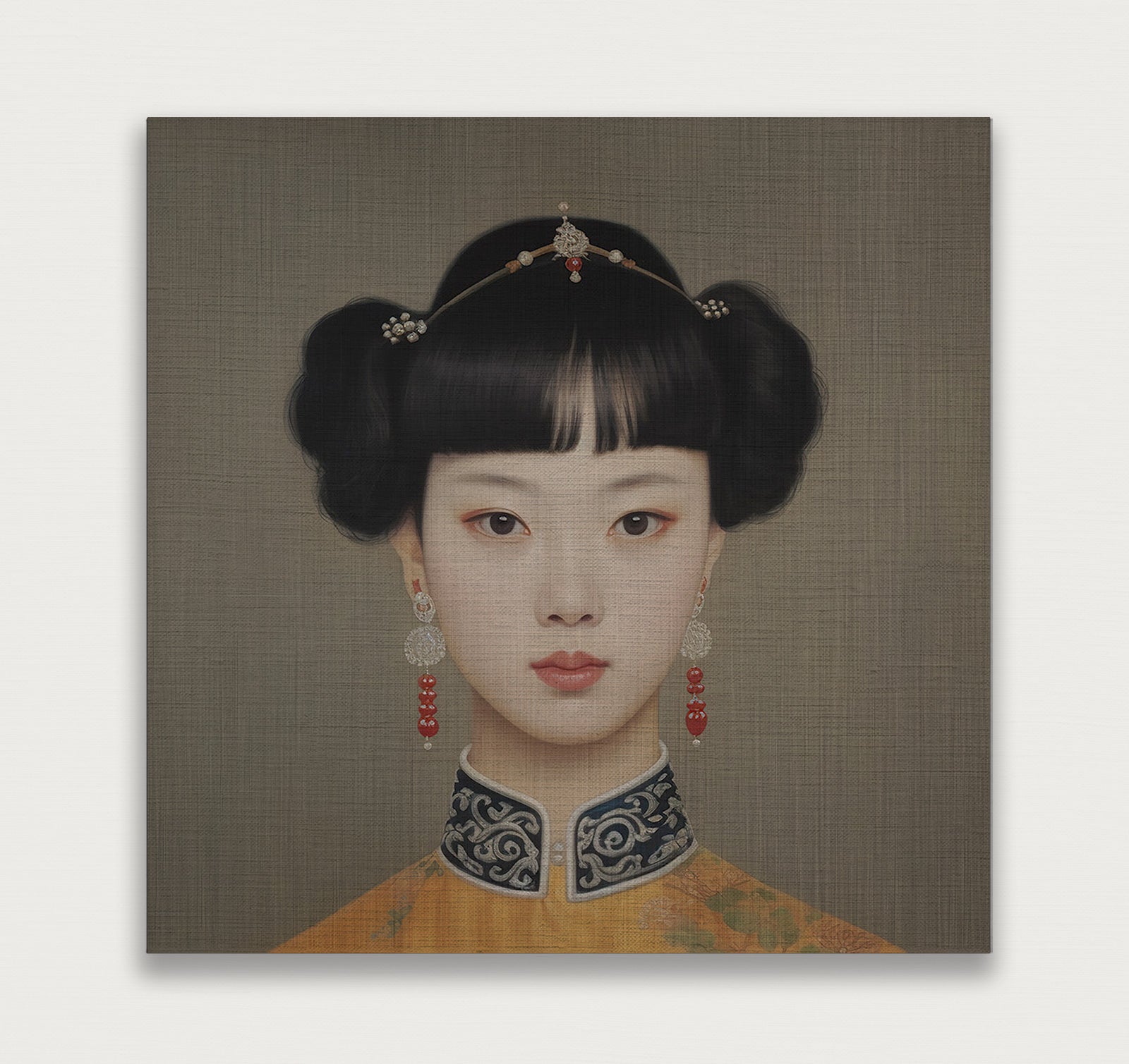 Keizerin · Aluminium-Poster vierkant-House of Posters-House of Posters