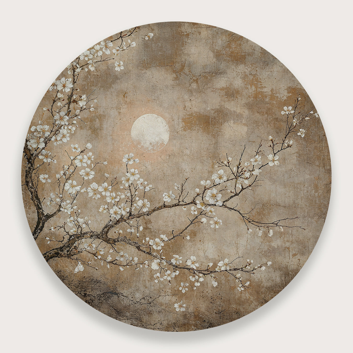 Kersenbloesem 3 · Muurcirkel-Muurcirkel-House of Posters-House of Posters