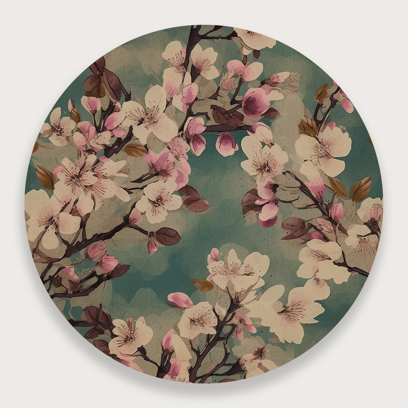 Kersenbloesem · Muurcirkel-Muurcirkel-House of Posters-House of Posters