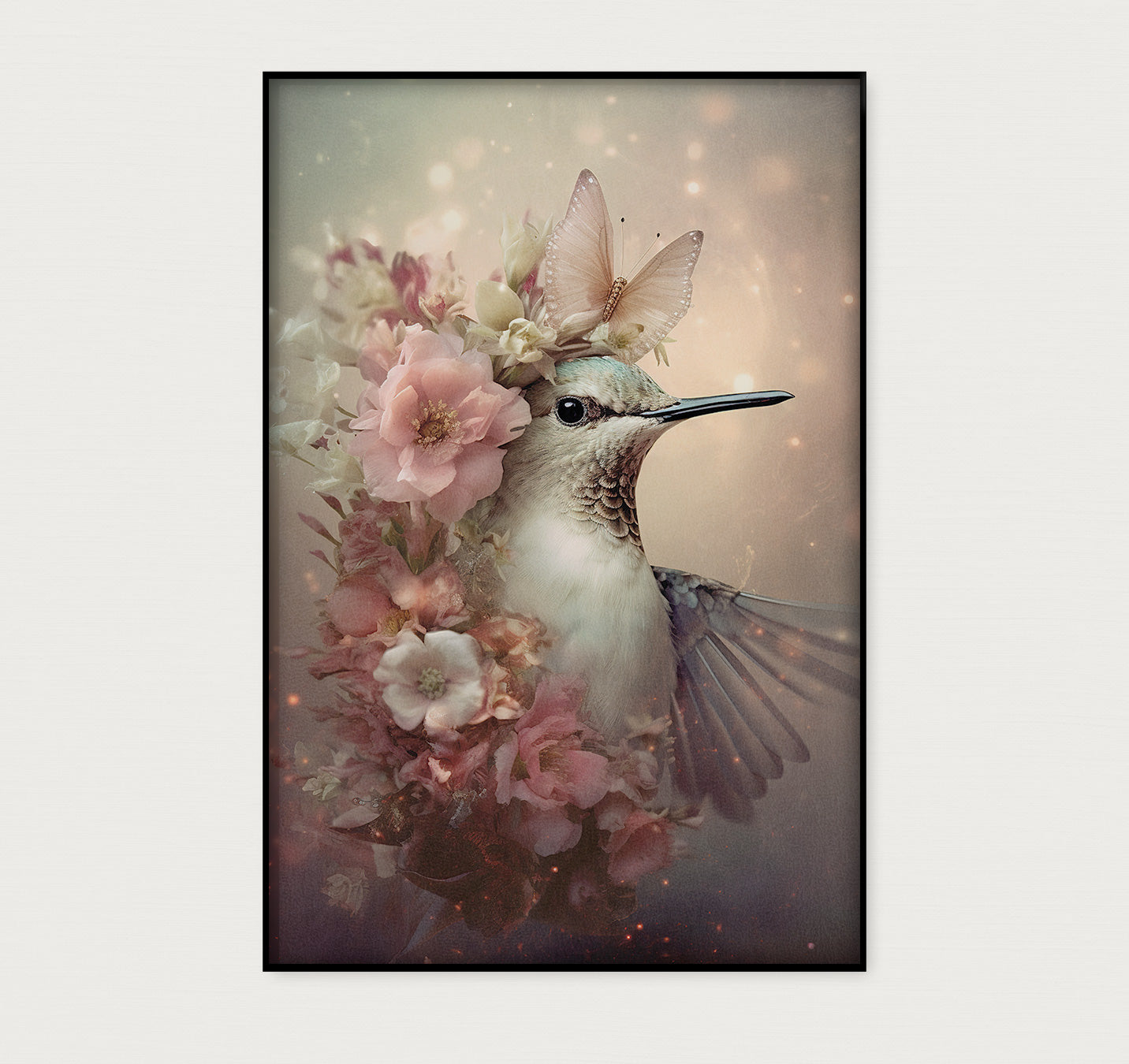 Kolibri 2 · Akoestisch paneel-Poster staand-House of Posters-House of Posters