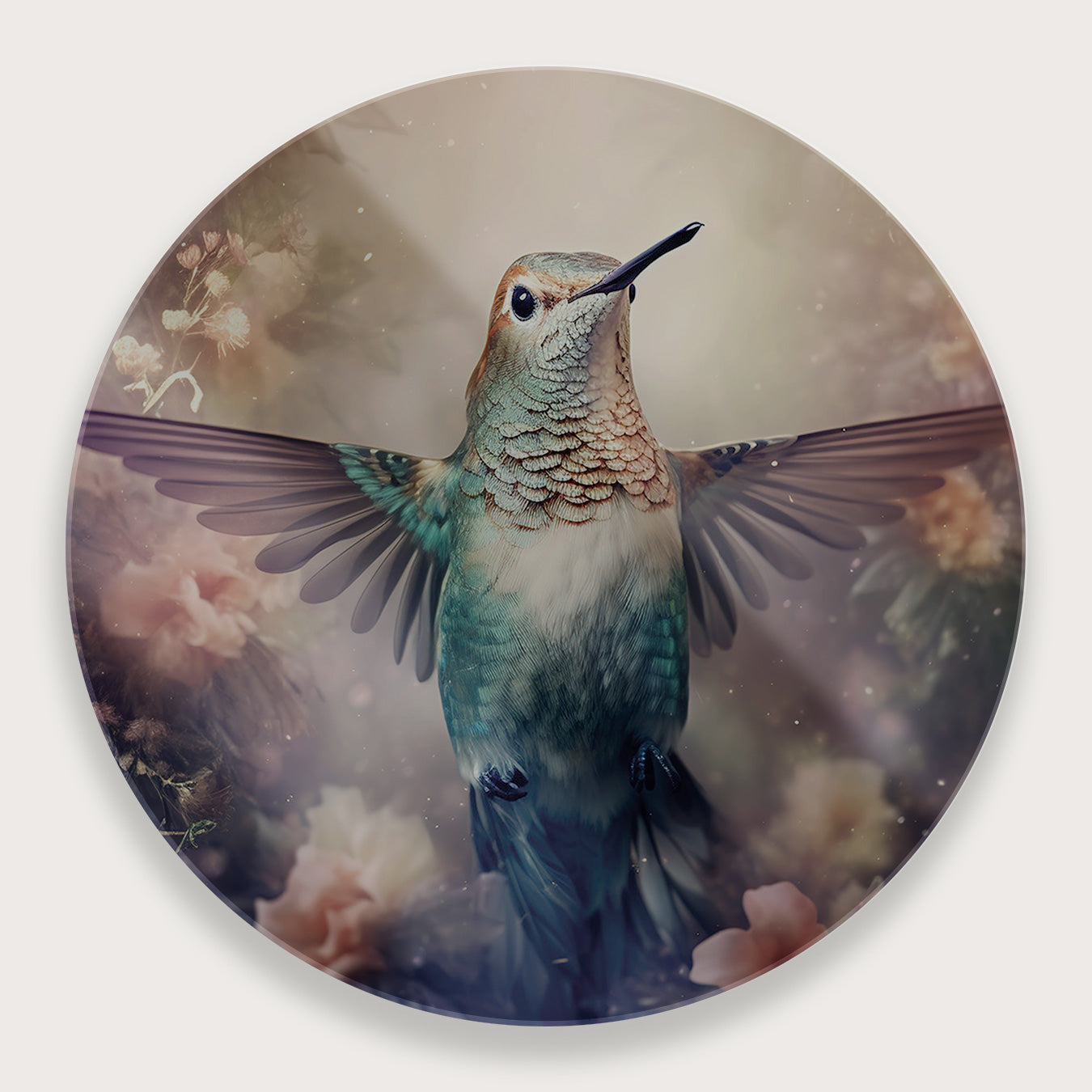 Kolibri · Plexiglas-Muurcirkel-House of Posters-House of Posters