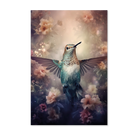 Kolibrie als staande wanddecoratie