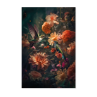 Kolibries 2 als staande wanddecoratie