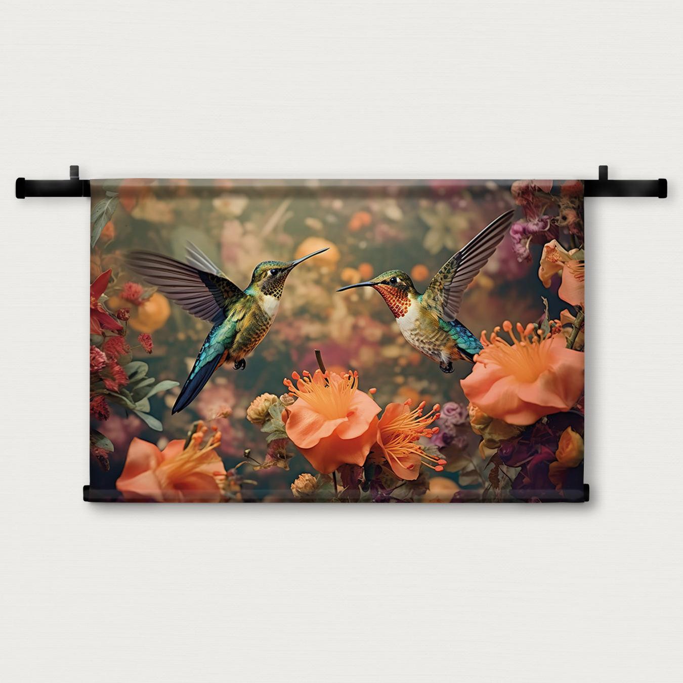 Kolibries 3 · Wandkleed-Wandkleed-House of Posters-House of Posters