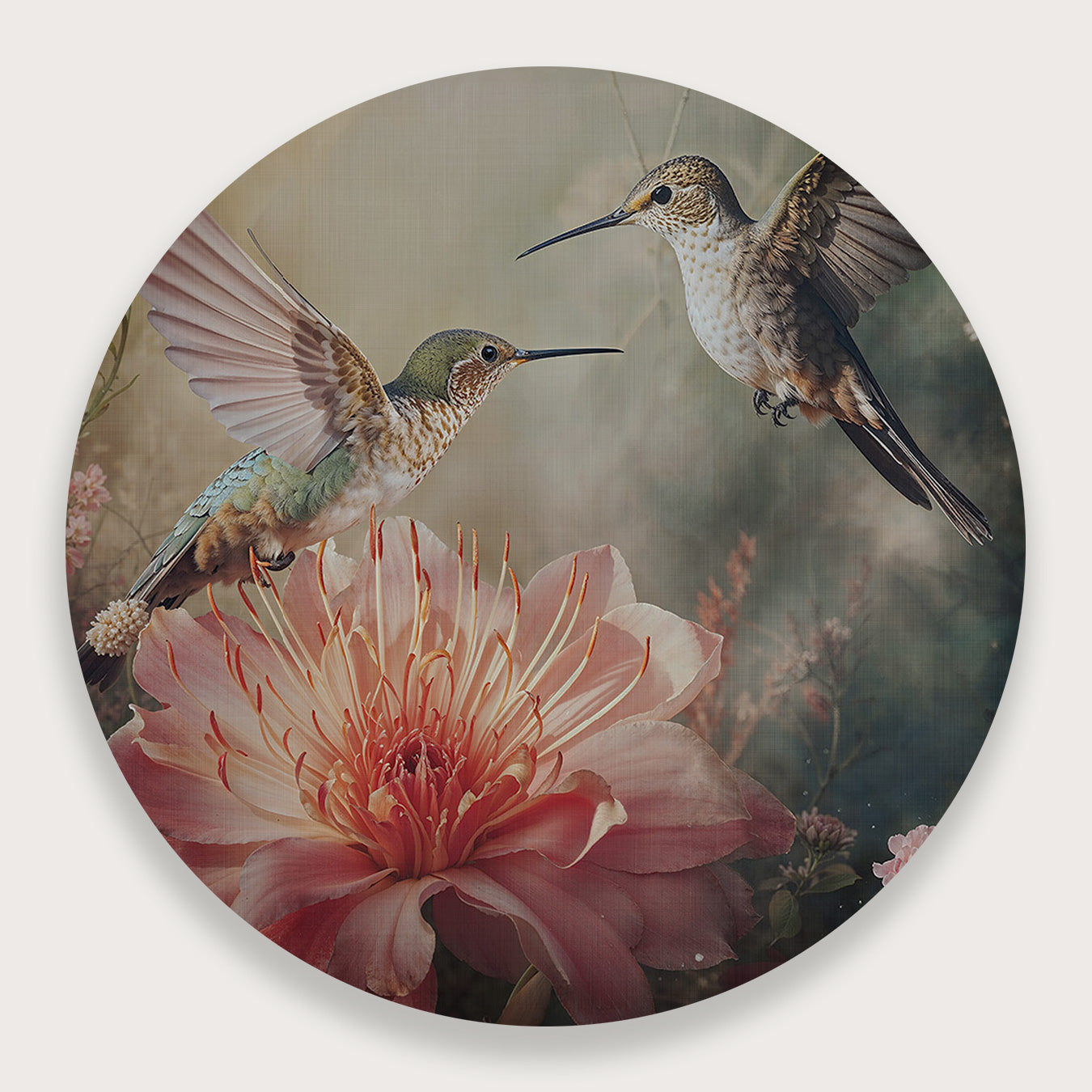 Kolibries 4 · Muurcirkel-Muurcirkel-House of Posters-House of Posters