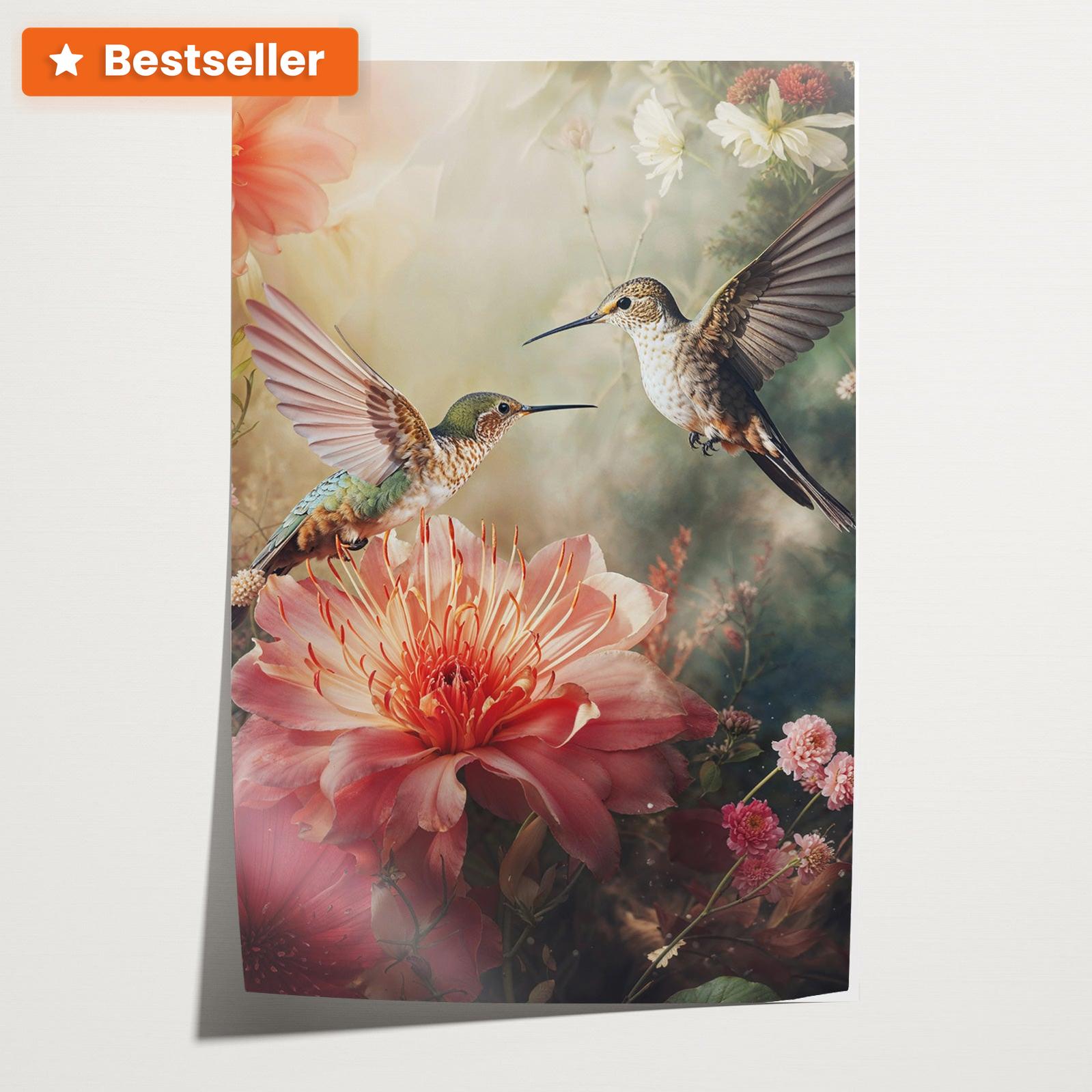 Kolibries 4 · Papier-Poster staand-House of Posters-House of Posters