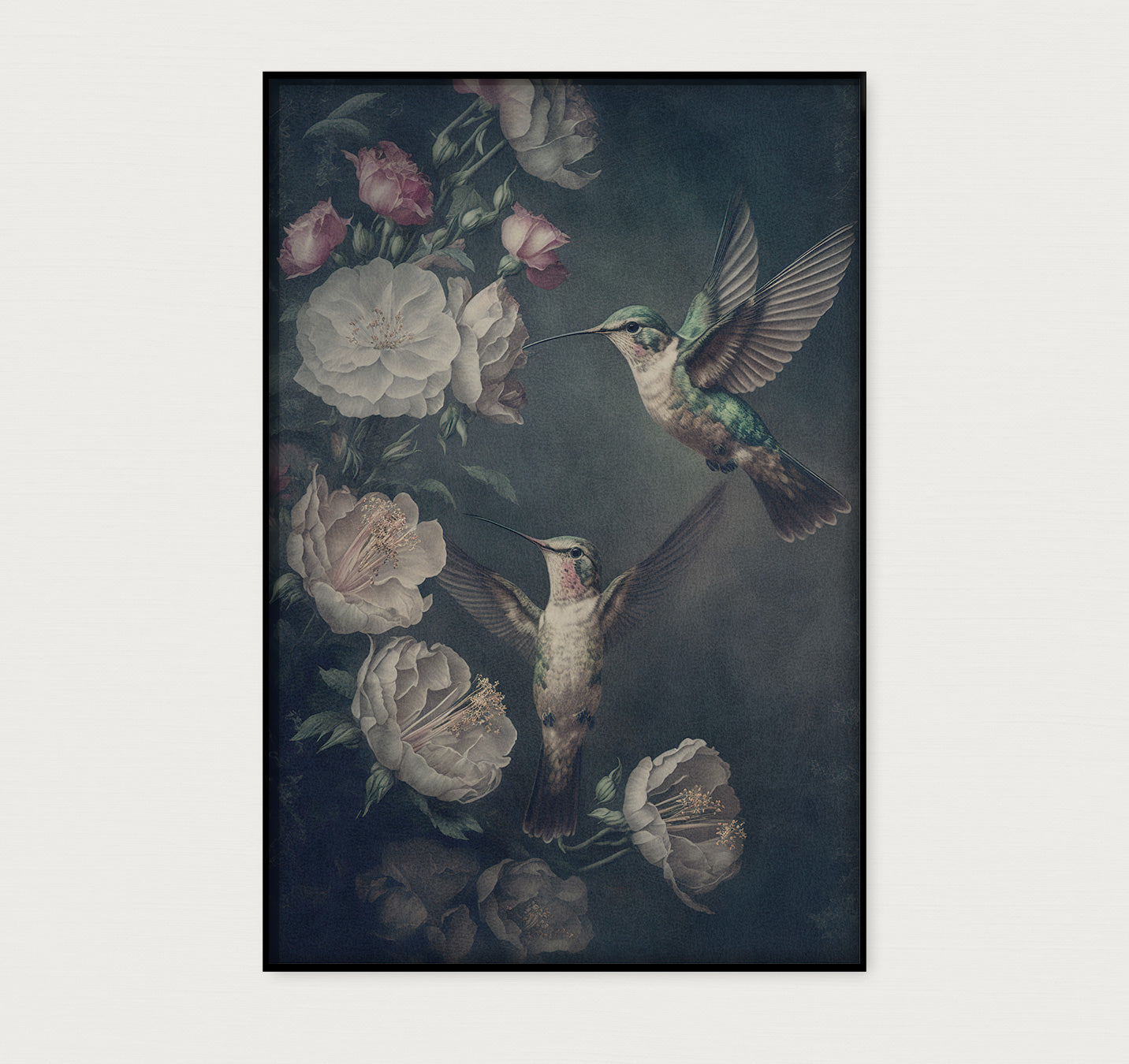 Kolibries · Akoestisch paneel-Poster staand-House of Posters-House of Posters