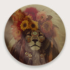 Leeuw 3 · Plexiglas-Muurcirkel-House of Posters-House of Posters