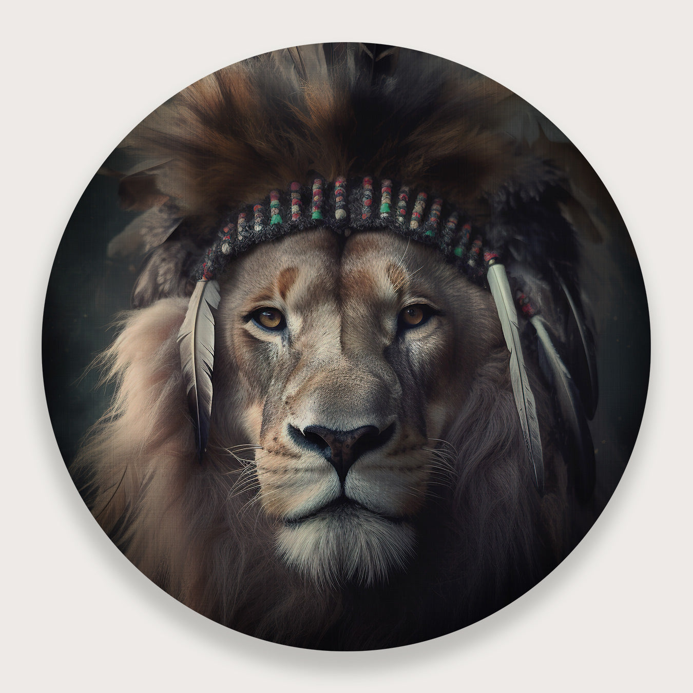 Leeuw 4 · Muurcirkel-Muurcirkel-House of Posters-House of Posters