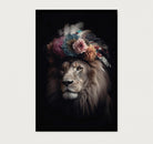 Leeuw 5 · Akoestisch paneel-Poster staand-House of Posters-House of Posters