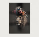 Leeuw 5 · Canvas-Poster staand-House of Posters-House of Posters