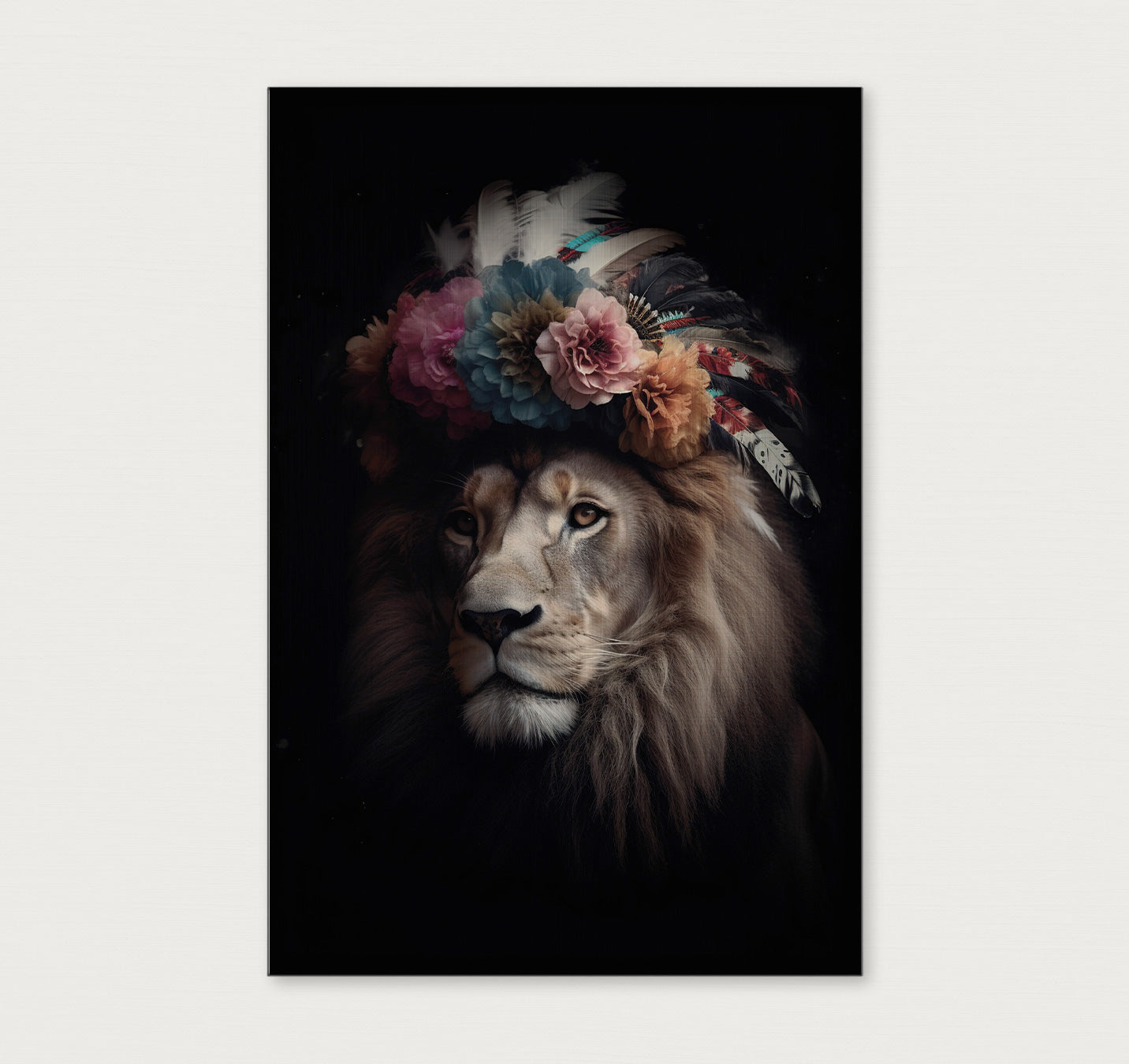 Leeuw 5-Poster staand-House of Posters-House of Posters