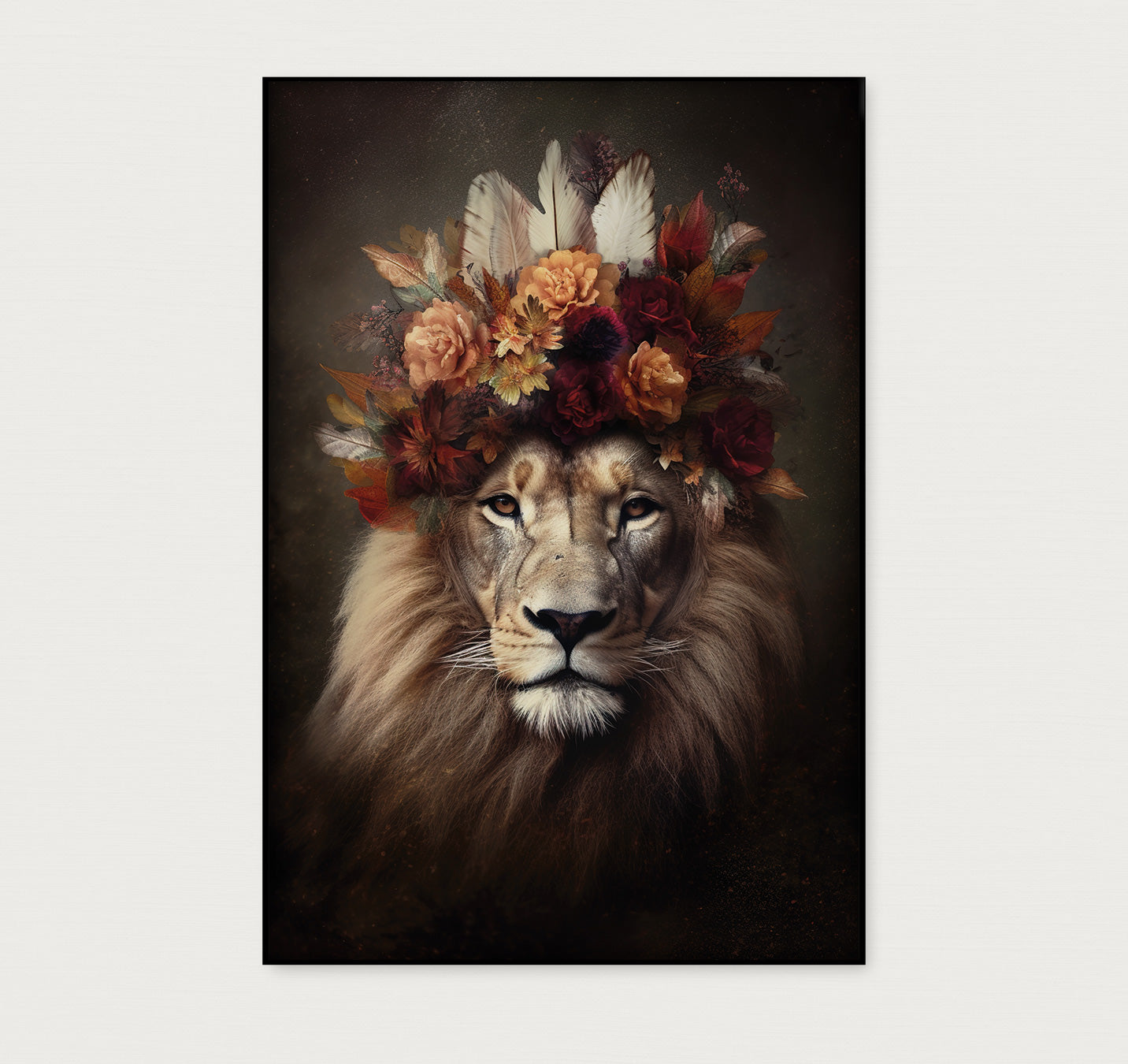 Leeuw 6 · Artframe-Poster staand-House of Posters-House of Posters