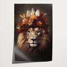 Leeuw 6 · Papier-Poster staand-House of Posters-House of Posters