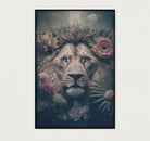 Leeuw · Akoestisch paneel-Poster staand-House of Posters-House of Posters