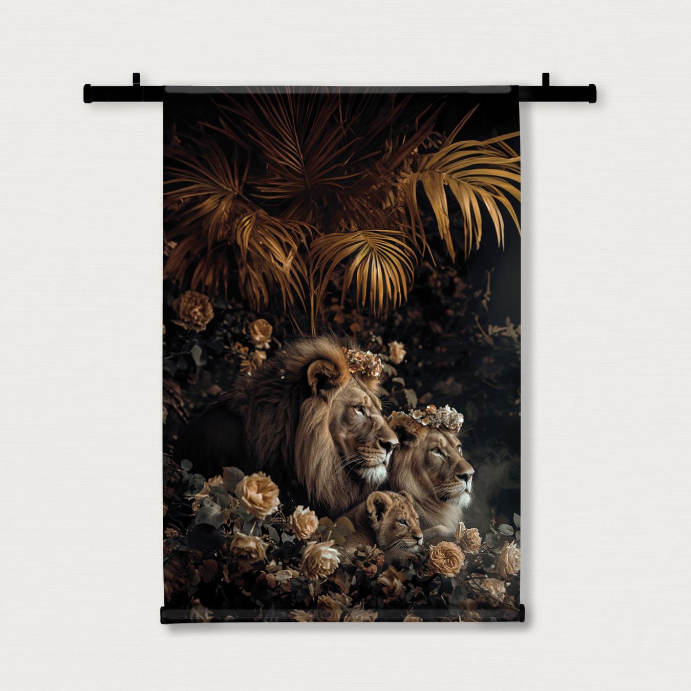 Leeuw family · Wandkleed-Wandkleed-House of Posters-House of Posters