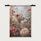 Leeuw jong 2 · Wandkleed-Wandkleed-House of Posters-House of Posters