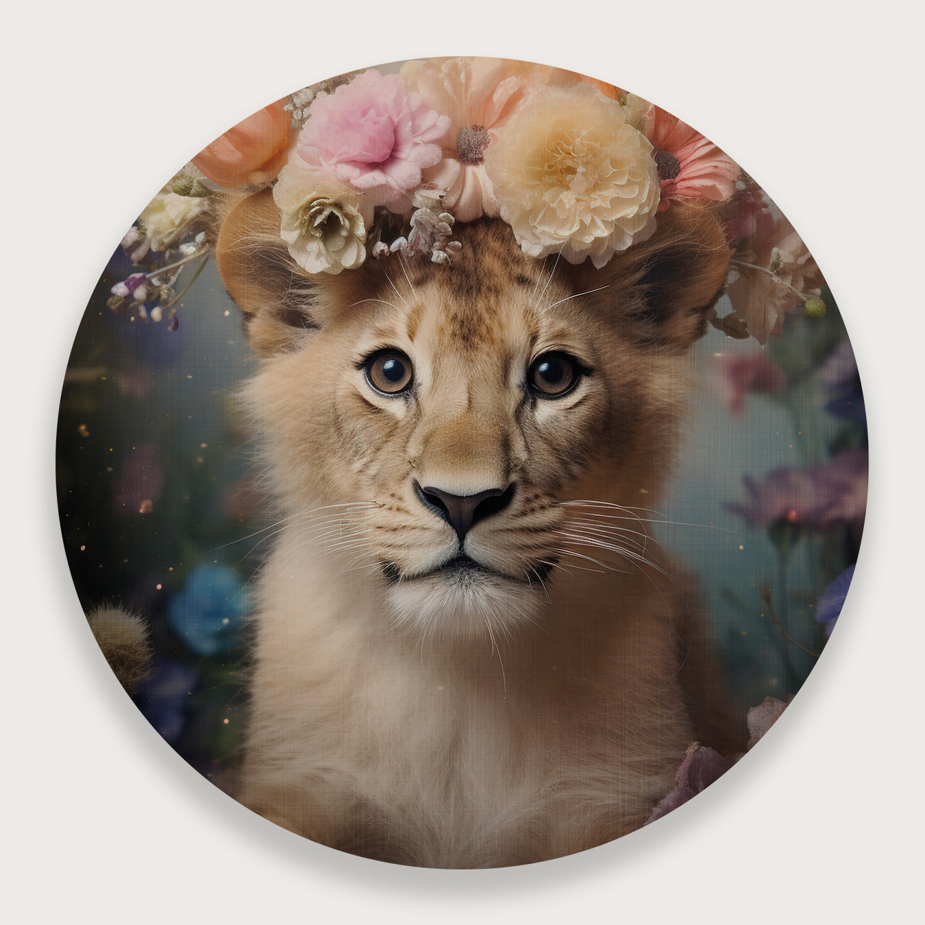 Leeuw jong · Muurcirkel-Muurcirkel-House of Posters-House of Posters