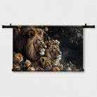 Leeuwen familie · Wandkleed-Wandkleed-House of Posters-House of Posters