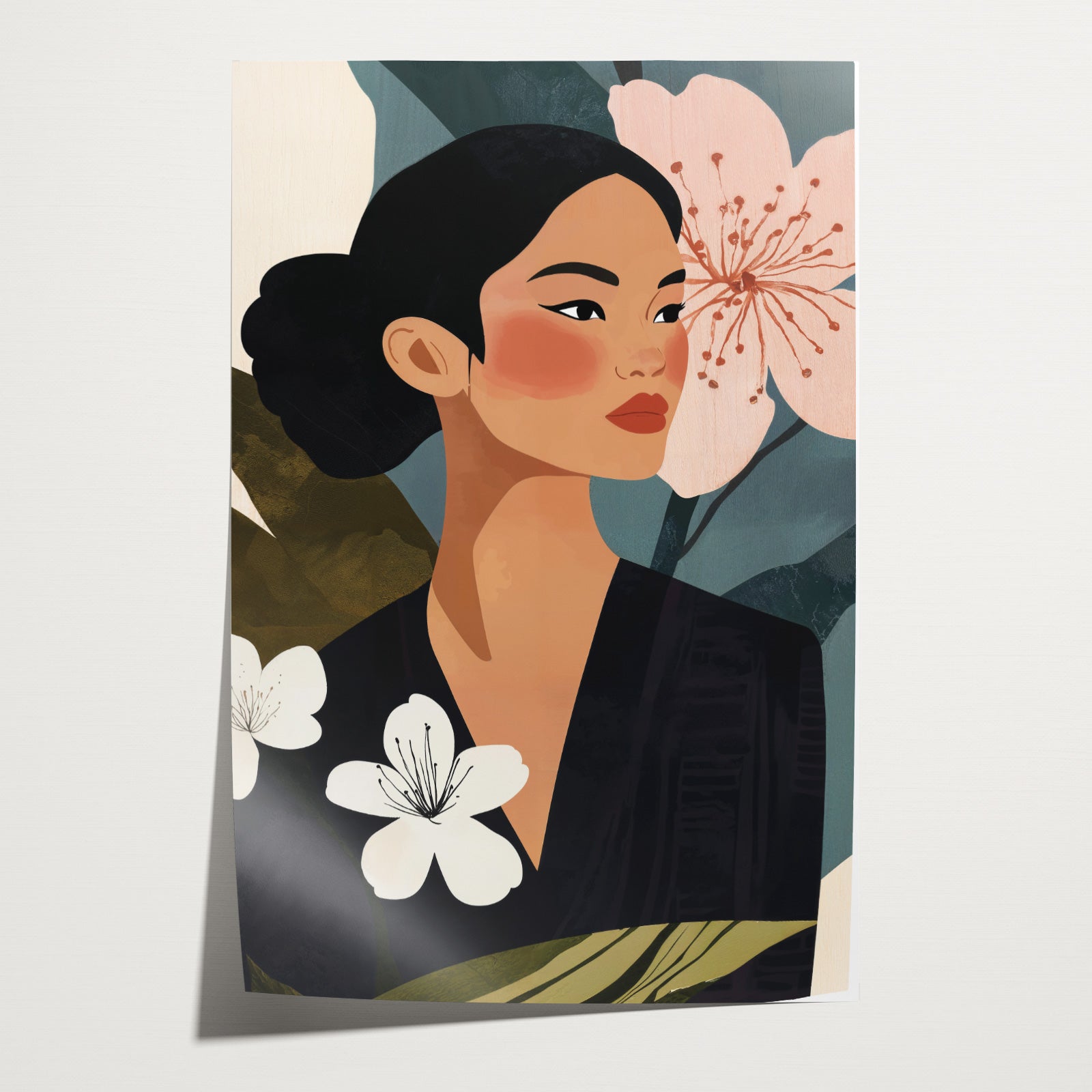 Lily · Papier-Poster staand-House of Posters-House of Posters