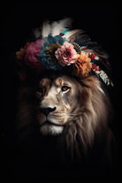 wandkleed leeuw