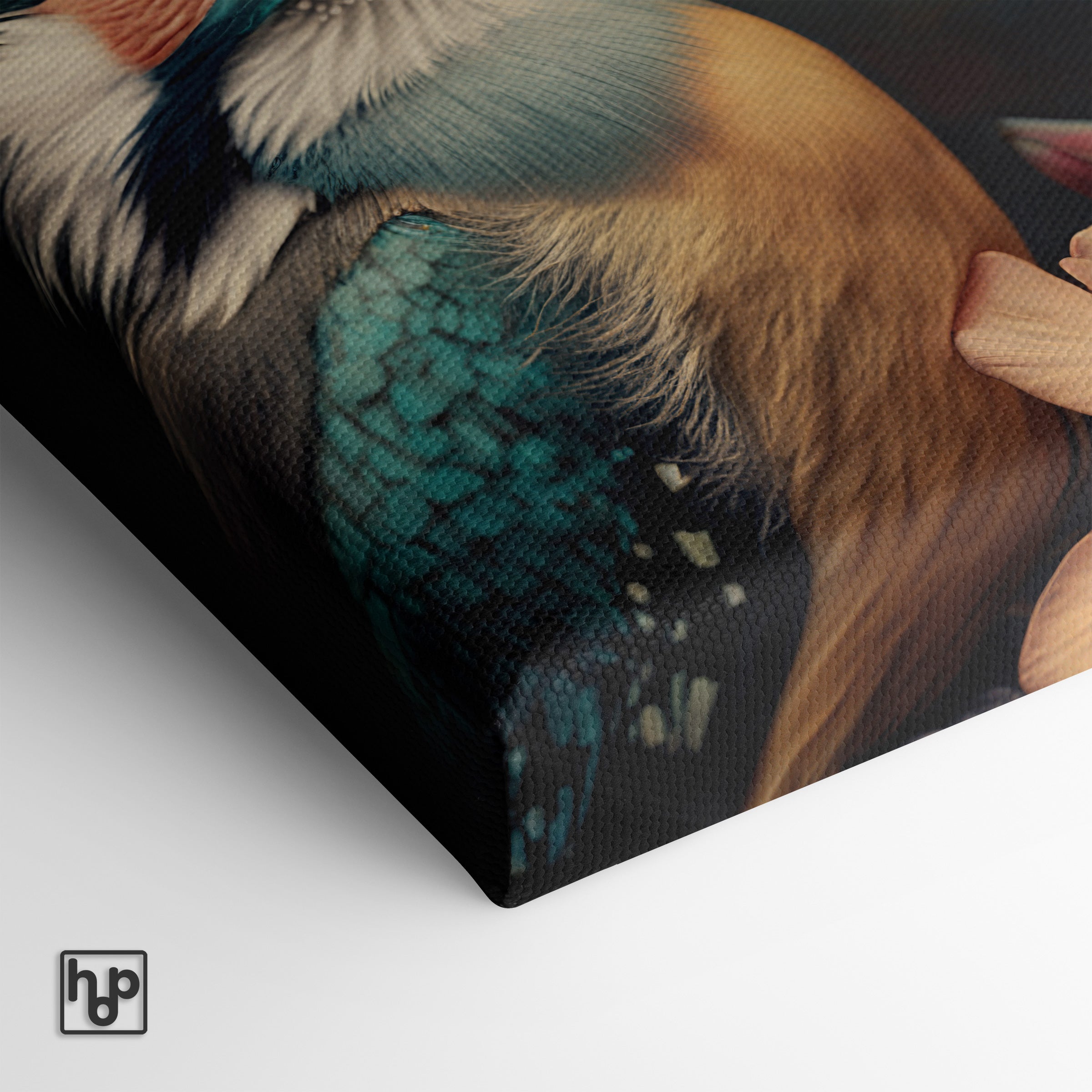 Ijsvogel 2 · Canvas