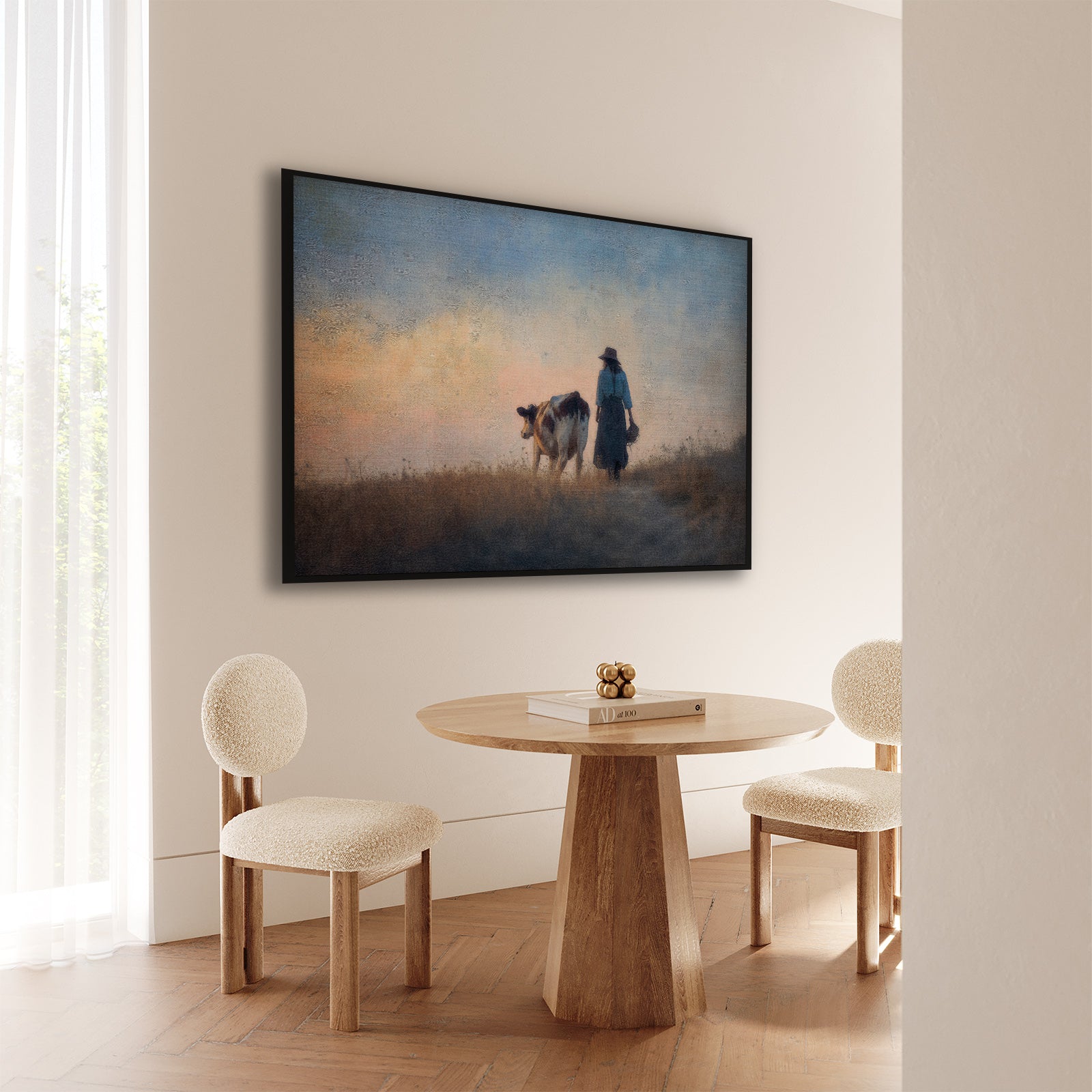 Meisje en de koe 2 · Artframe