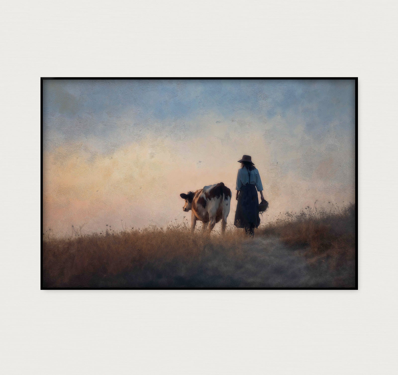 Meisje en de koe 2 · Artframe