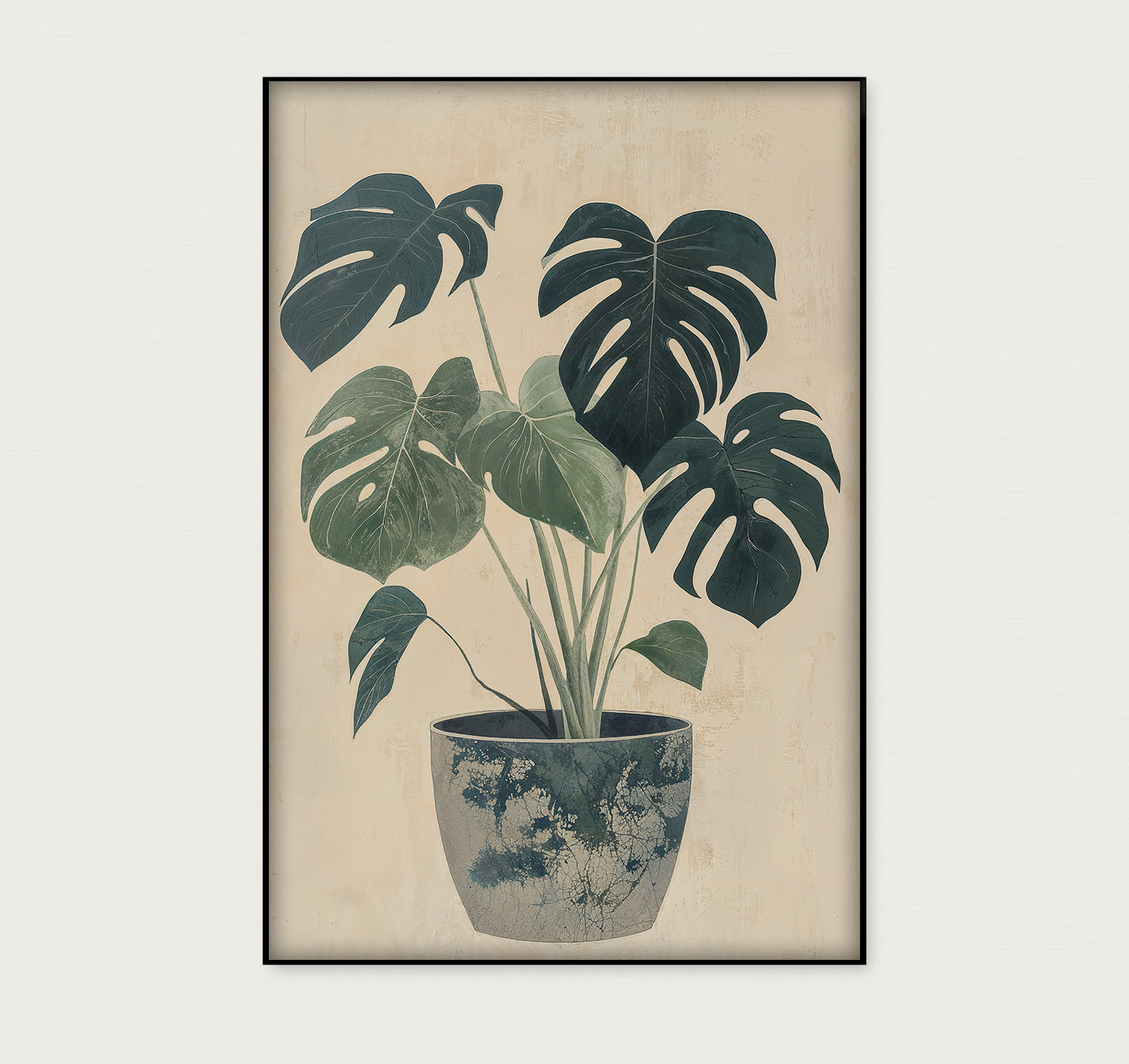 Monstera · Artframe-Poster staand-House of Posters-House of Posters