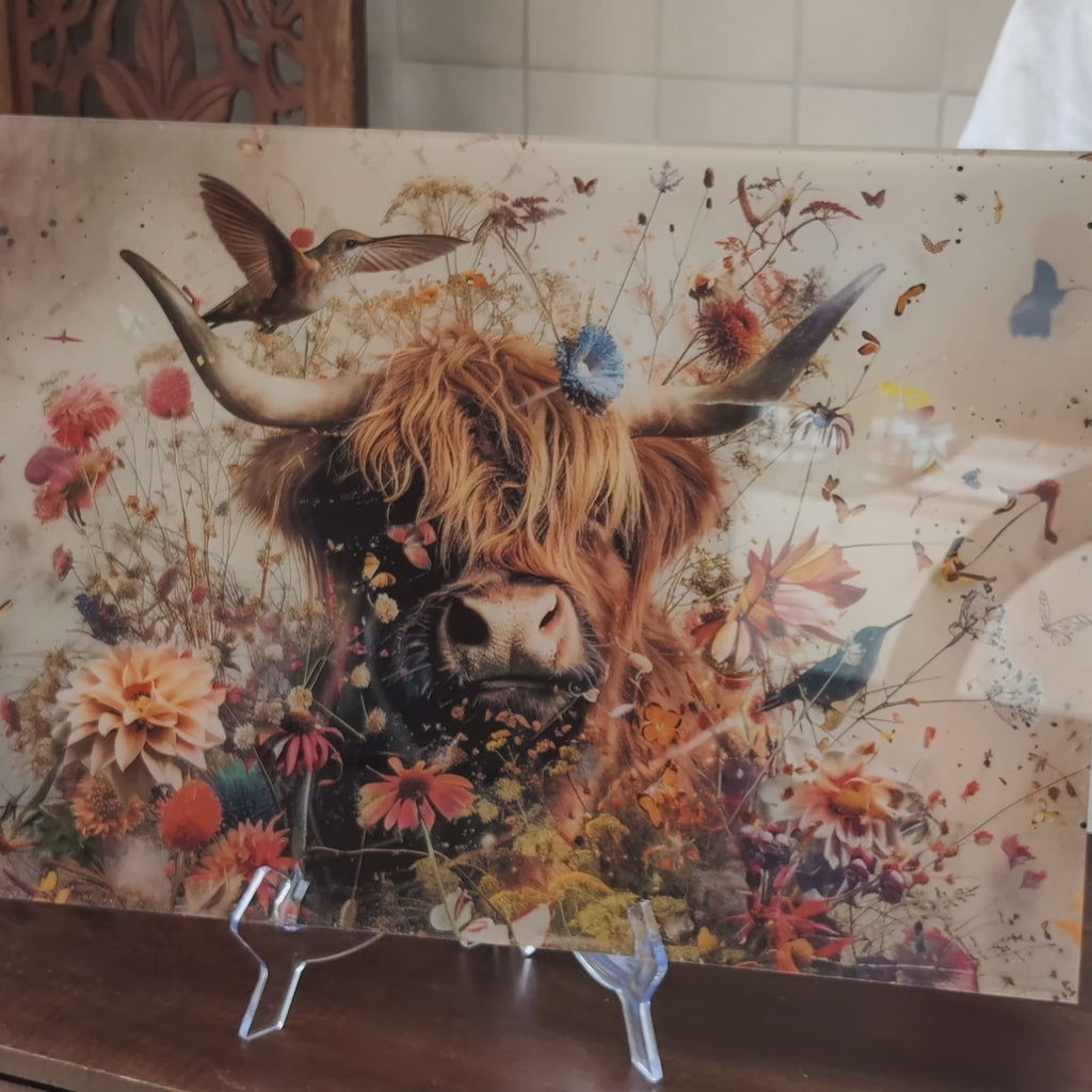 video met uitleg over plexiglas schilderij