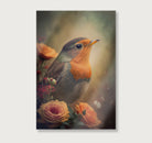 Roodborstje 2 · Plexiglas-Poster staand-House of Posters-House of Posters