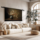 Roodborstjes | Wandkleed | Velours | 100x150 cm | Tweedekans-Wandkleed-House of Posters-House of Posters