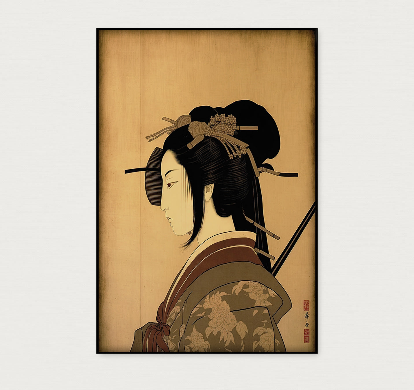 Samurai · Artframe-Poster staand-House of Posters-House of Posters