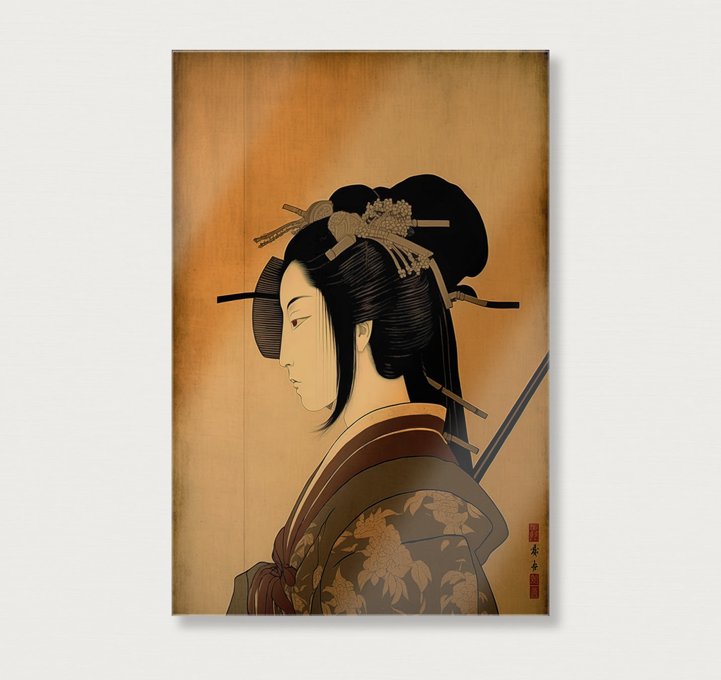 Samurai · Plexiglas-Poster staand-House of Posters-House of Posters