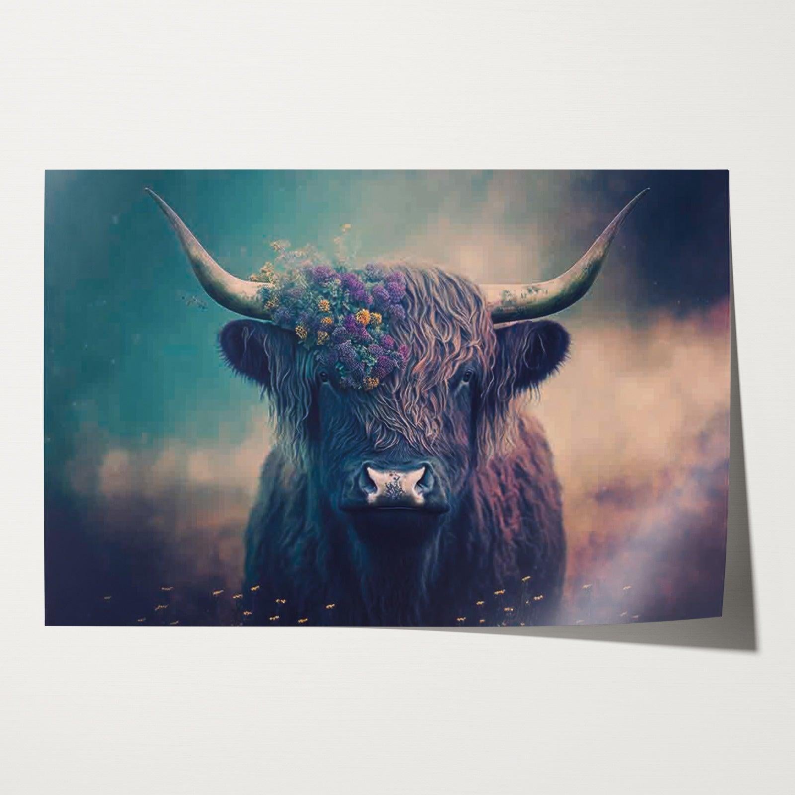Schotse hooglander 4 · Papier-Poster liggend-House of Posters-House of Posters