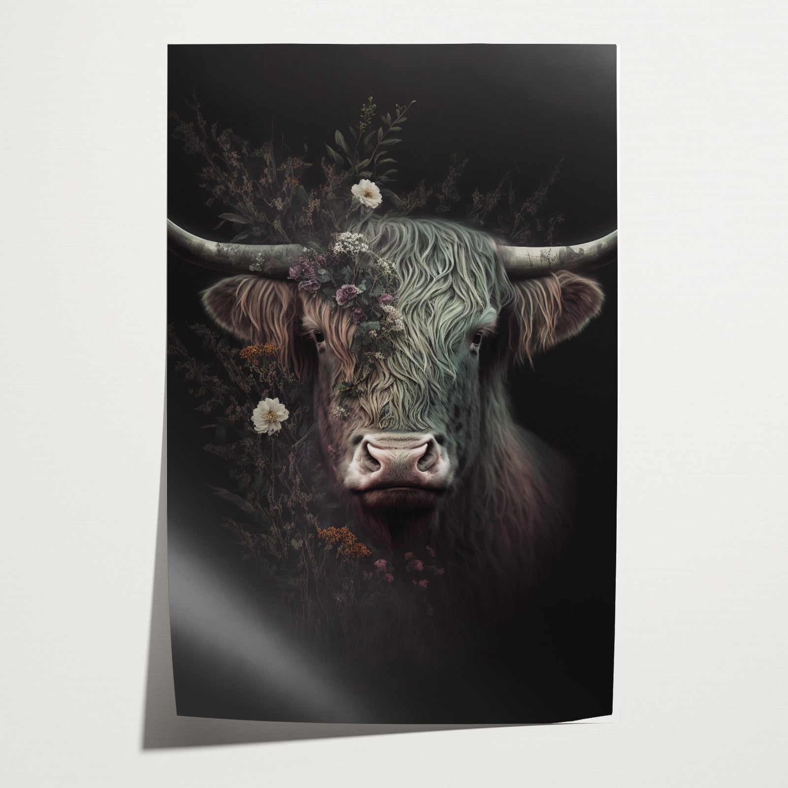 Schotse hooglander · Papier-Poster staand-House of Posters-House of Posters