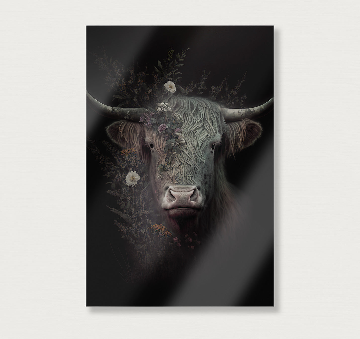 Schotse hooglander · Plexiglas-Poster staand-House of Posters-House of Posters